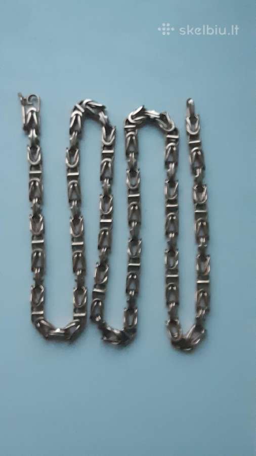Pitonas auksine grandinele raudono 585praba 56,8gr - nuotraukos Nr. 4