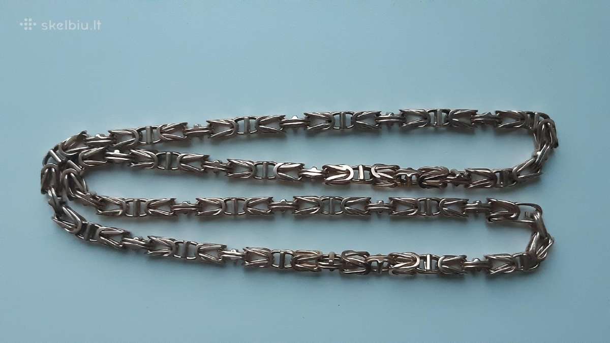 Pitonas auksine grandinele raudono 585praba 56,8gr - nuotraukos Nr. 6