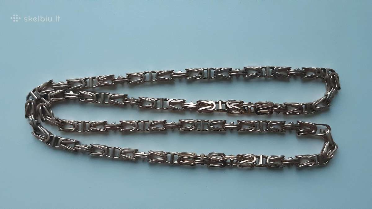Pitonas auksine grandinele raudono 585praba 56,8gr - nuotraukos Nr. 6