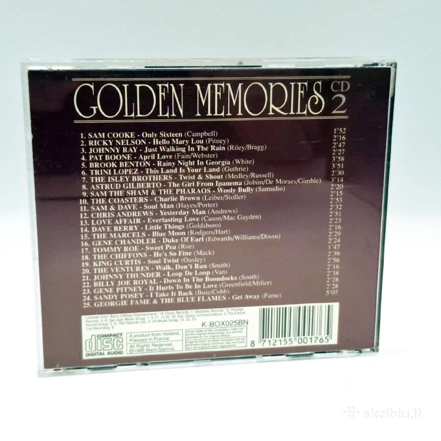 Golden Memories Cd2 (CD, rinkinys) - nuotraukos Nr. 2
