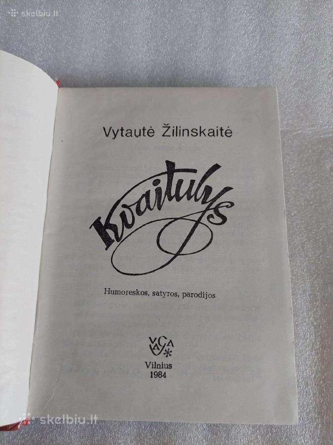 Knyga Kvaitulys.satyra ir jumoras - nuotraukos Nr. 2