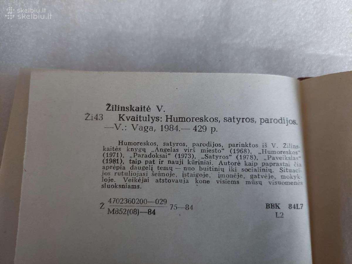 Knyga Kvaitulys.satyra ir jumoras - nuotraukos Nr. 3