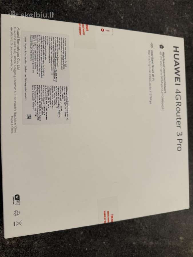 Modemas/maršrutizatorius Huawei 4G 3 pro - nuotraukos Nr. 4