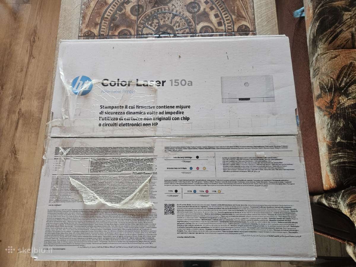 Spalvotas Printeris Hp Color Laser 150a - nuotraukos Nr. 2