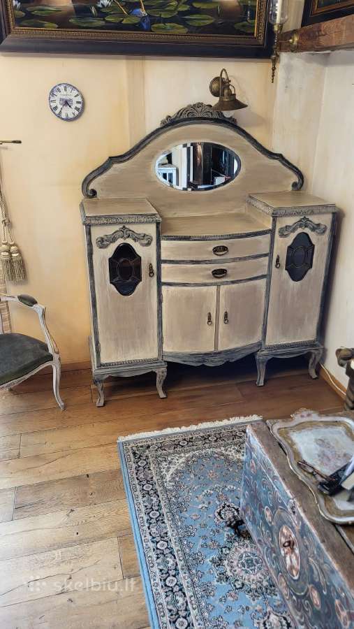 Puošni barokinio stiliaus sofa - nuotraukos Nr. 2