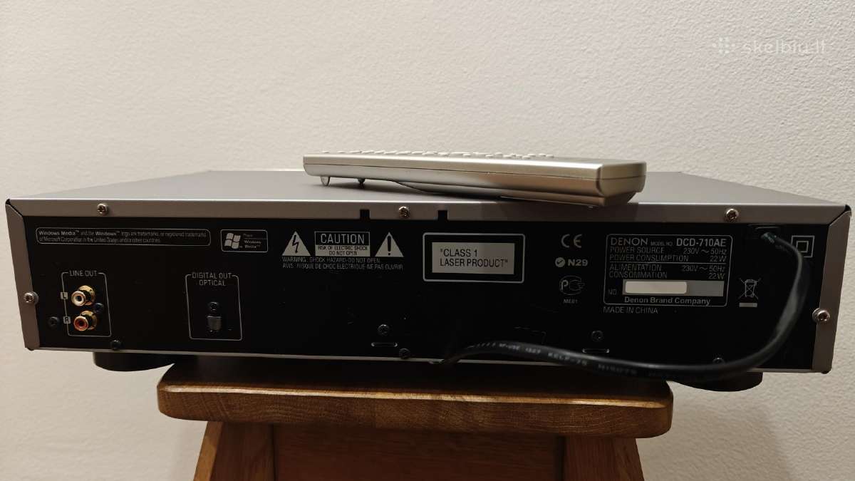 Denon Dcd 710ae grotuvas - nuotraukos Nr. 2
