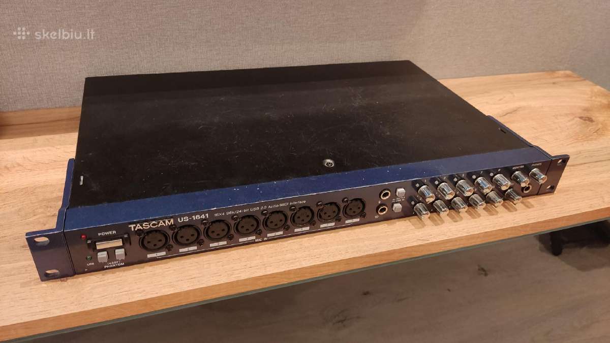 Tascam Us-1641 Usb garso korta - nuotraukos Nr. 2