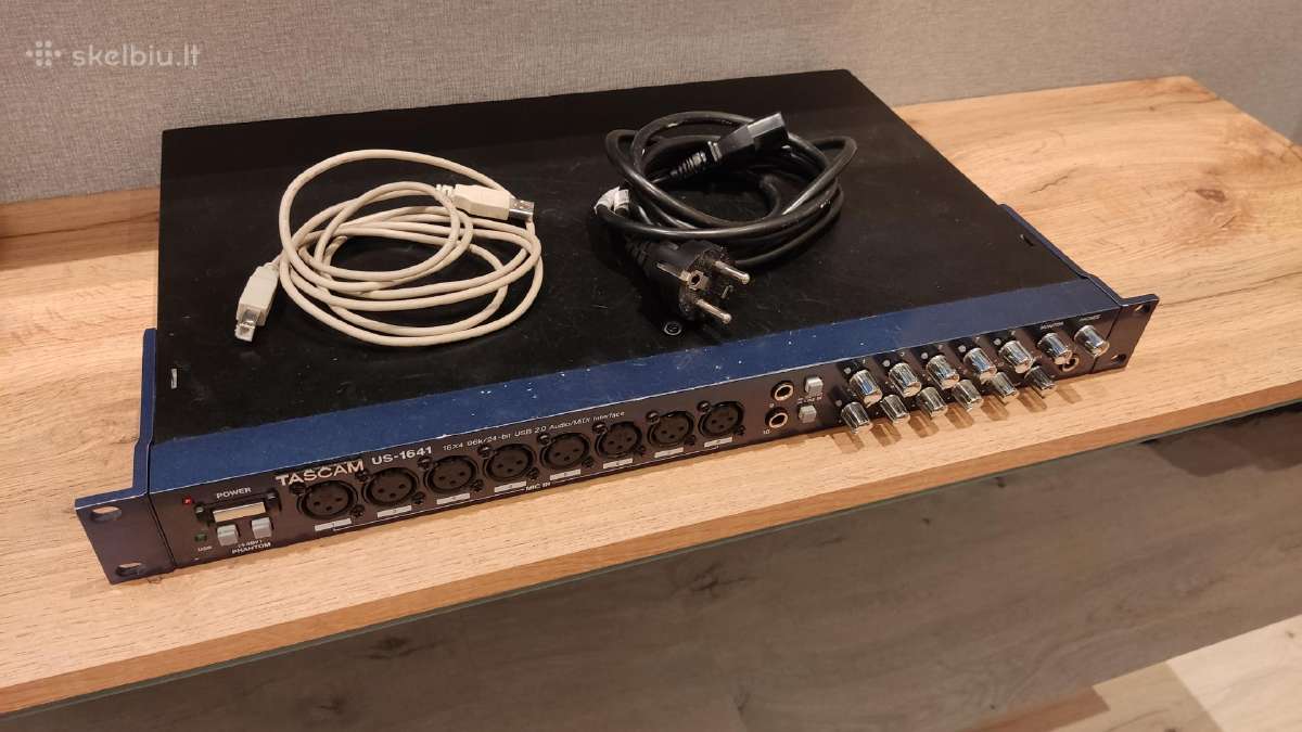 Tascam Us-1641 Usb garso korta