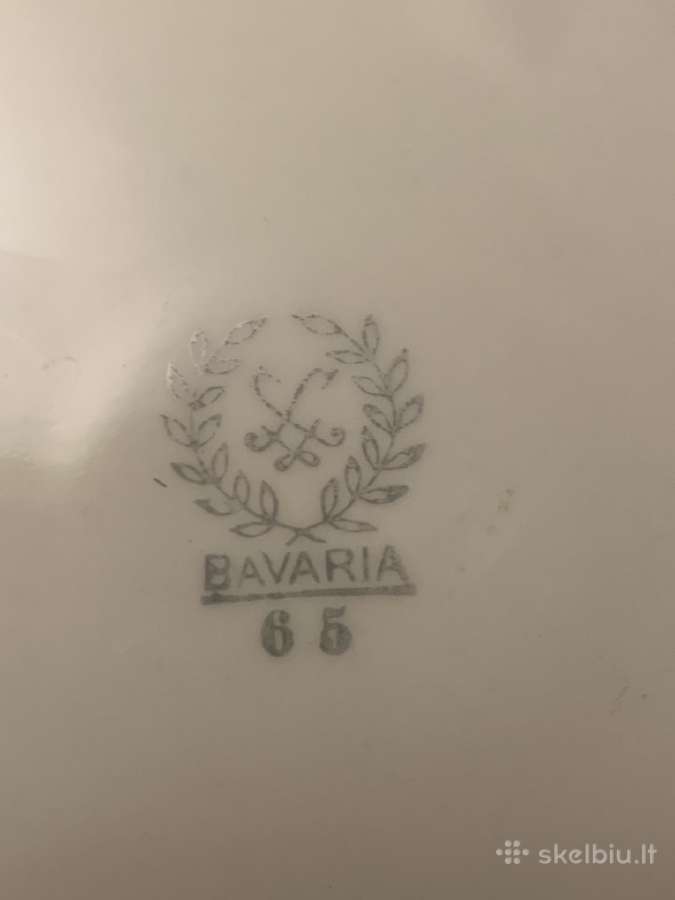 Bavaria Elfenbein porceliano lėkštės - nuotraukos Nr. 4