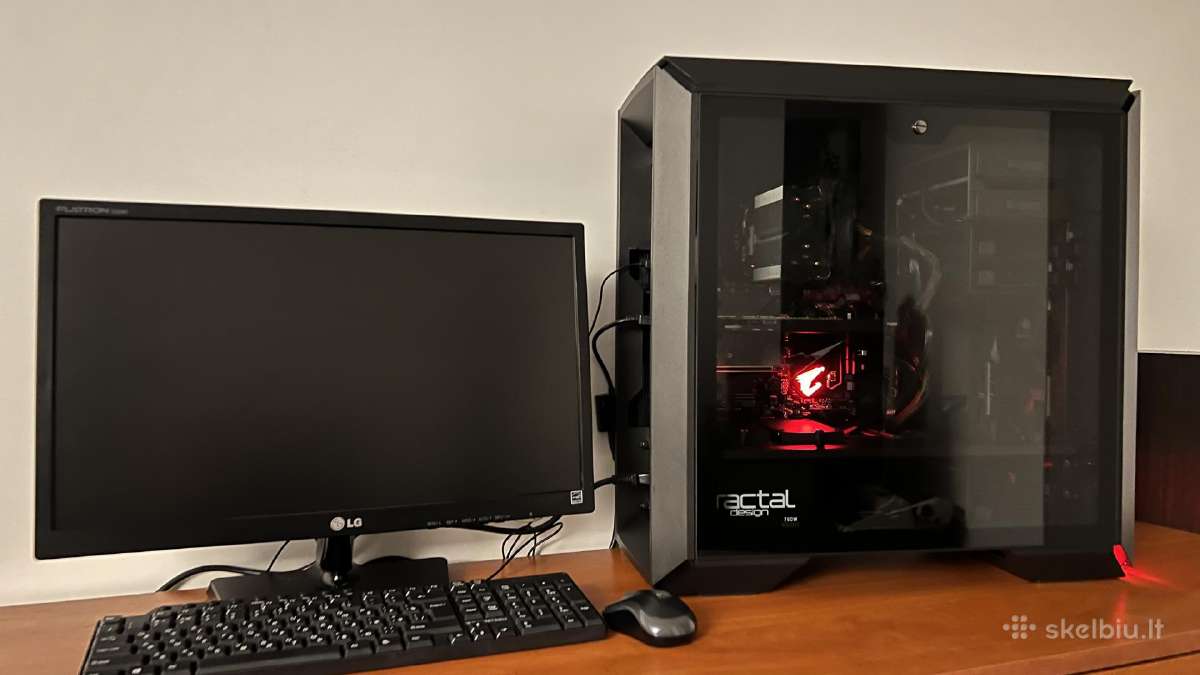 Darbui/žaidimams i7/quadro P4000/32gb RAM/500gb