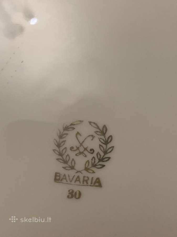 Bavaria Elfenbein porceliano lėkštės - nuotraukos Nr. 6