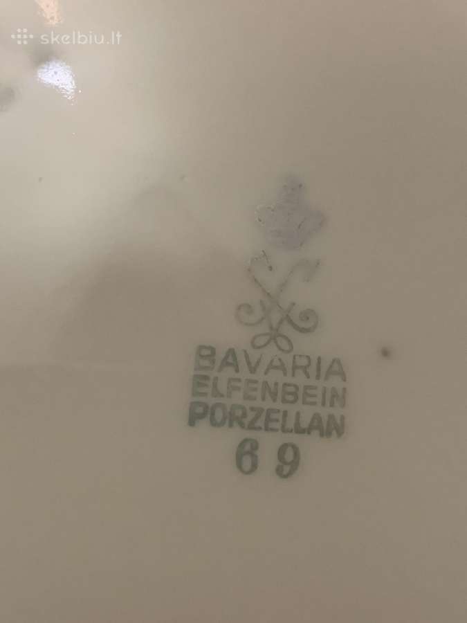 Bavaria Elfenbein porceliano lėkštės - nuotraukos Nr. 7