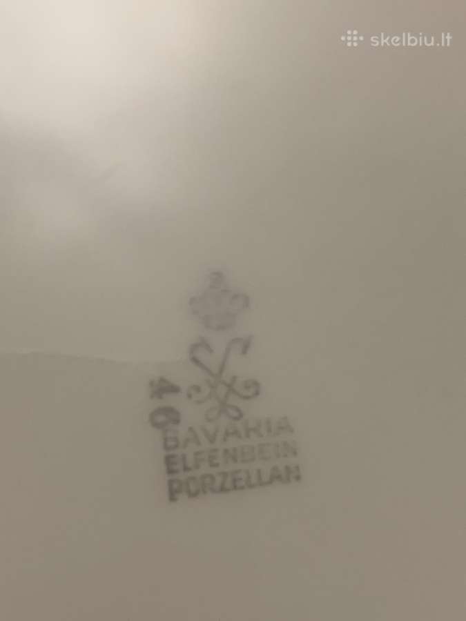 Bavaria Elfenbein porceliano lėkštės - nuotraukos Nr. 3