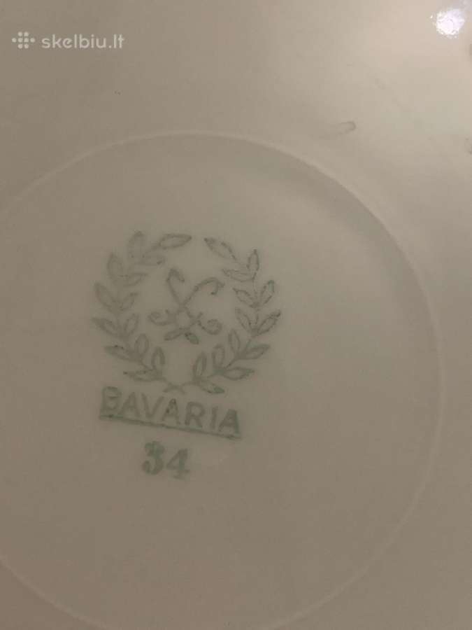 Bavaria Elfenbein porceliano lėkštės - nuotraukos Nr. 4