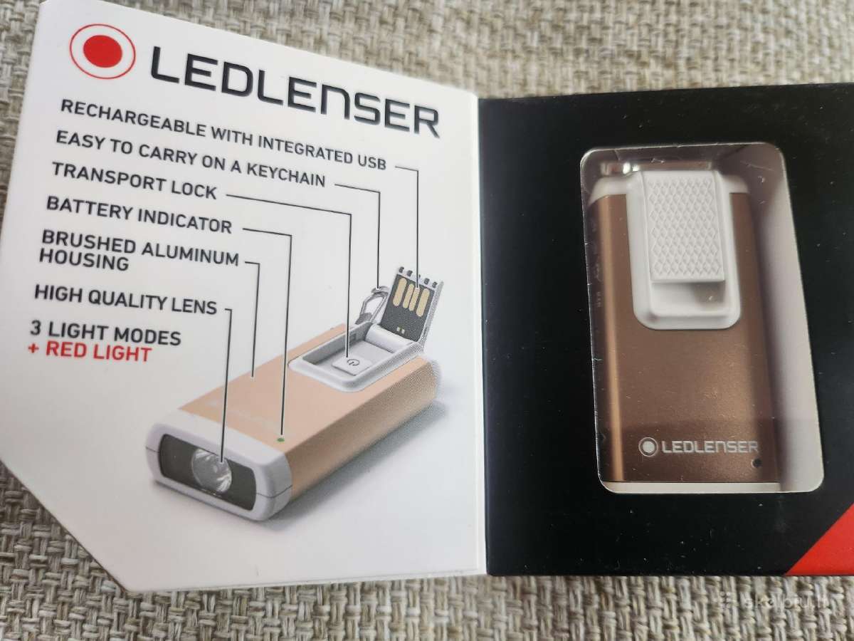 Ledlenser prožektorius/raktų pakabukas K6r - nuotraukos Nr. 2