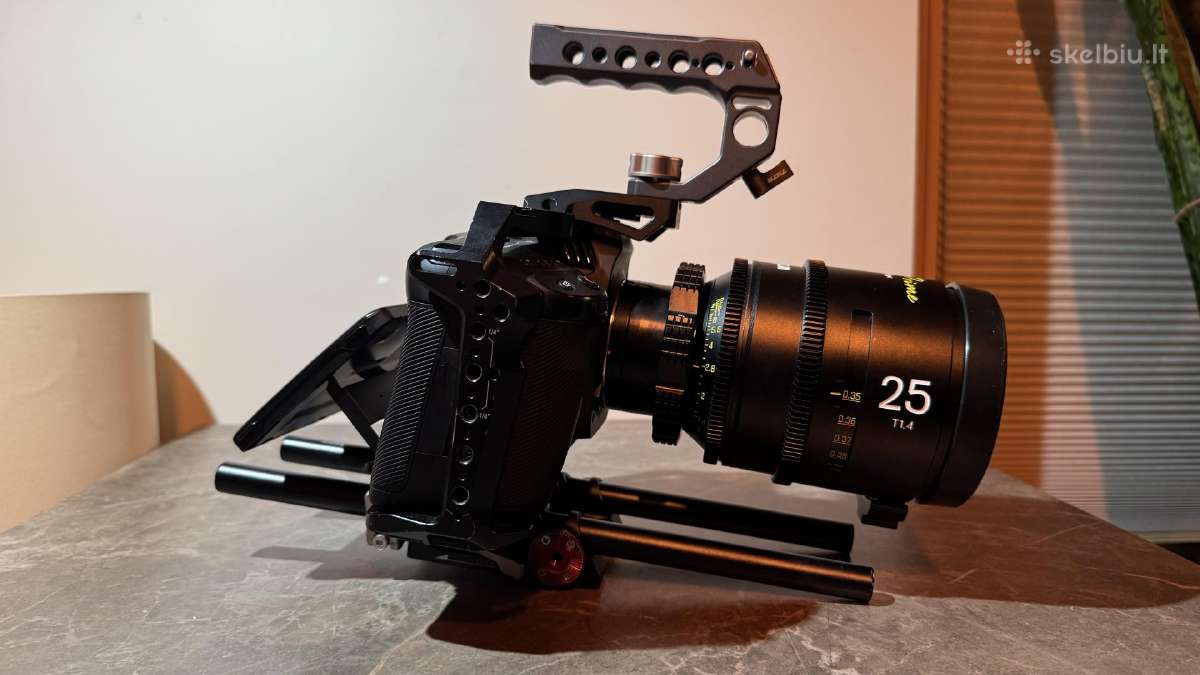 Parduodu Blackmagic 6k fulframe kino kamerą