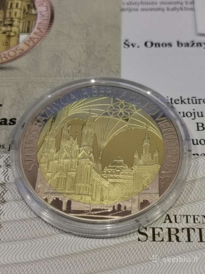 Medalis Šv Onos bažnyčia ir Bernardinų vienuolynas - nuotraukos Nr. 2