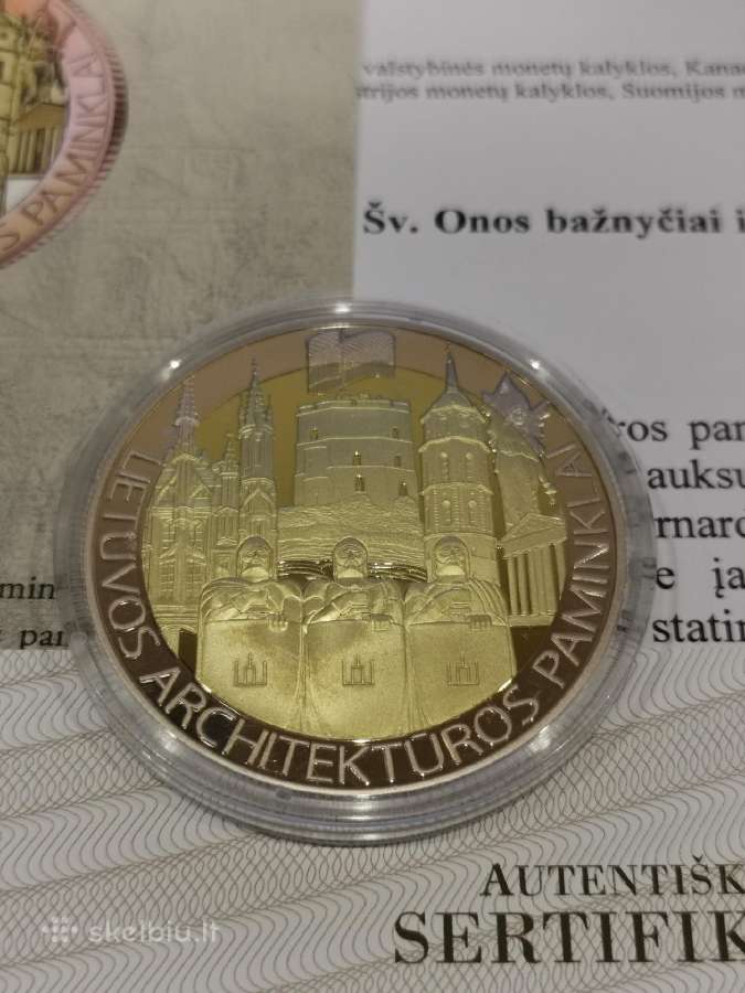 Medalis Šv Onos bažnyčia ir Bernardinų vienuolynas - nuotraukos Nr. 3