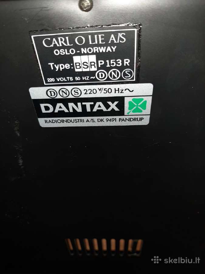 Patefonai Braun, Garrard, Dantax, Akkords - nuotraukos Nr. 6