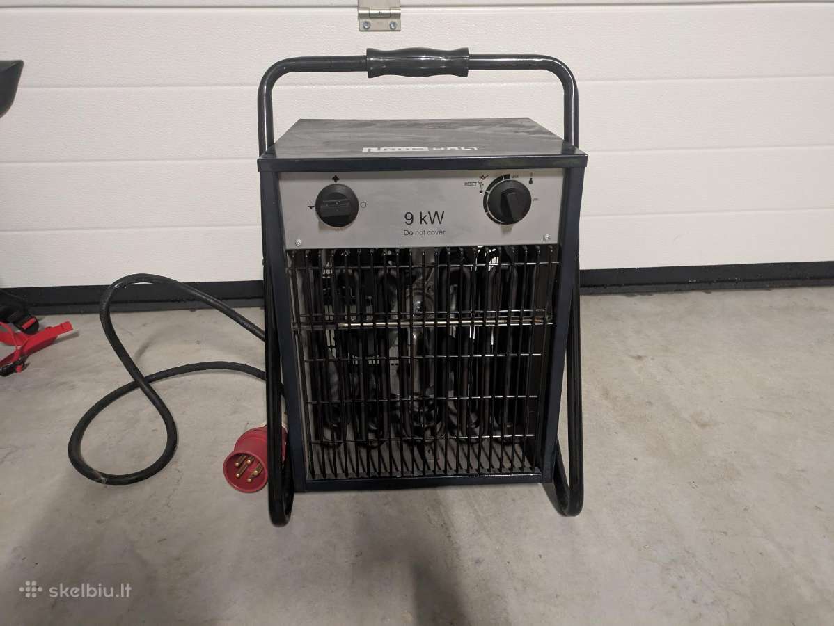 Elektrinis šildytuvas kaloriferis 9kw