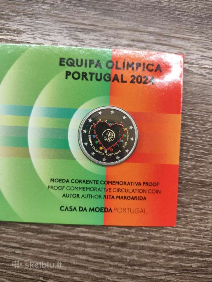 Portugalija 2024 Proof spalvota.