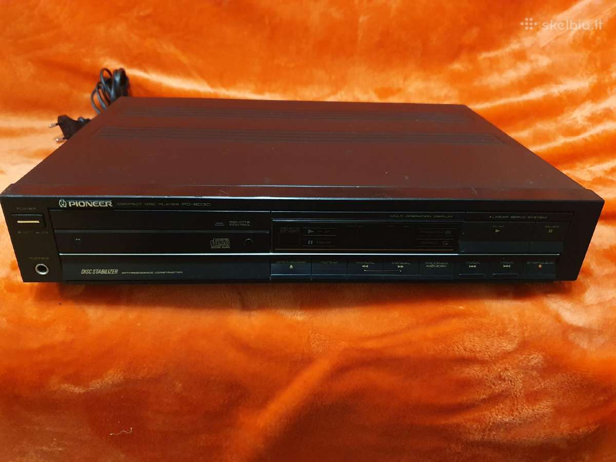 Pioneer Pd-6030pioneer Pd-s507 - nuotraukos Nr. 2