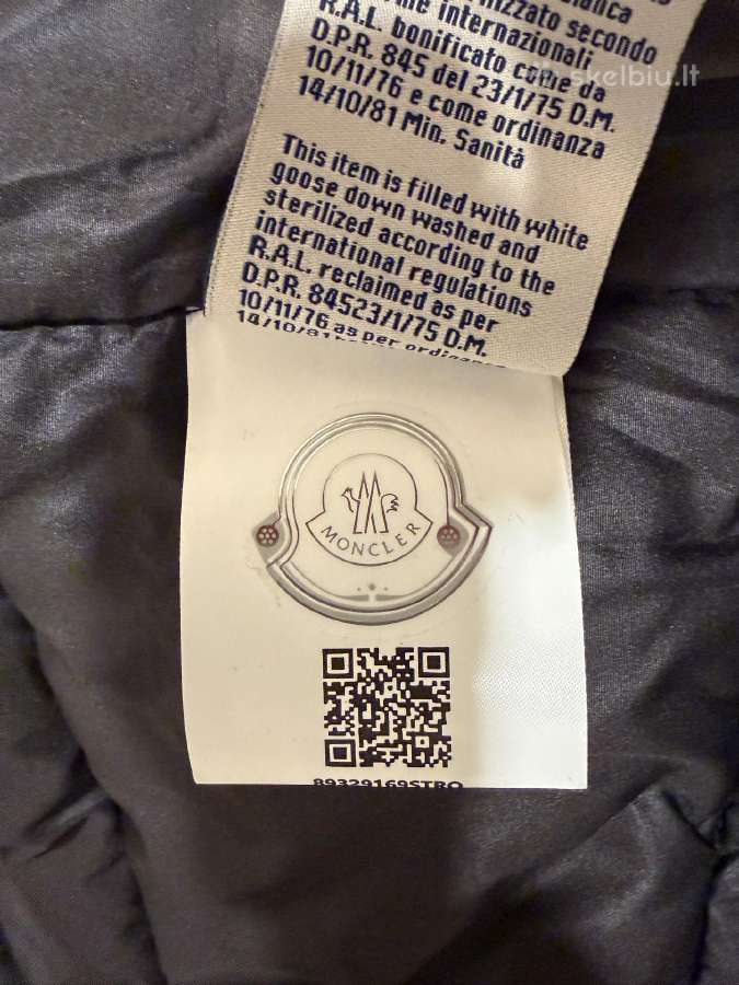 Moncler maya pukine striuke - nuotraukos Nr. 4