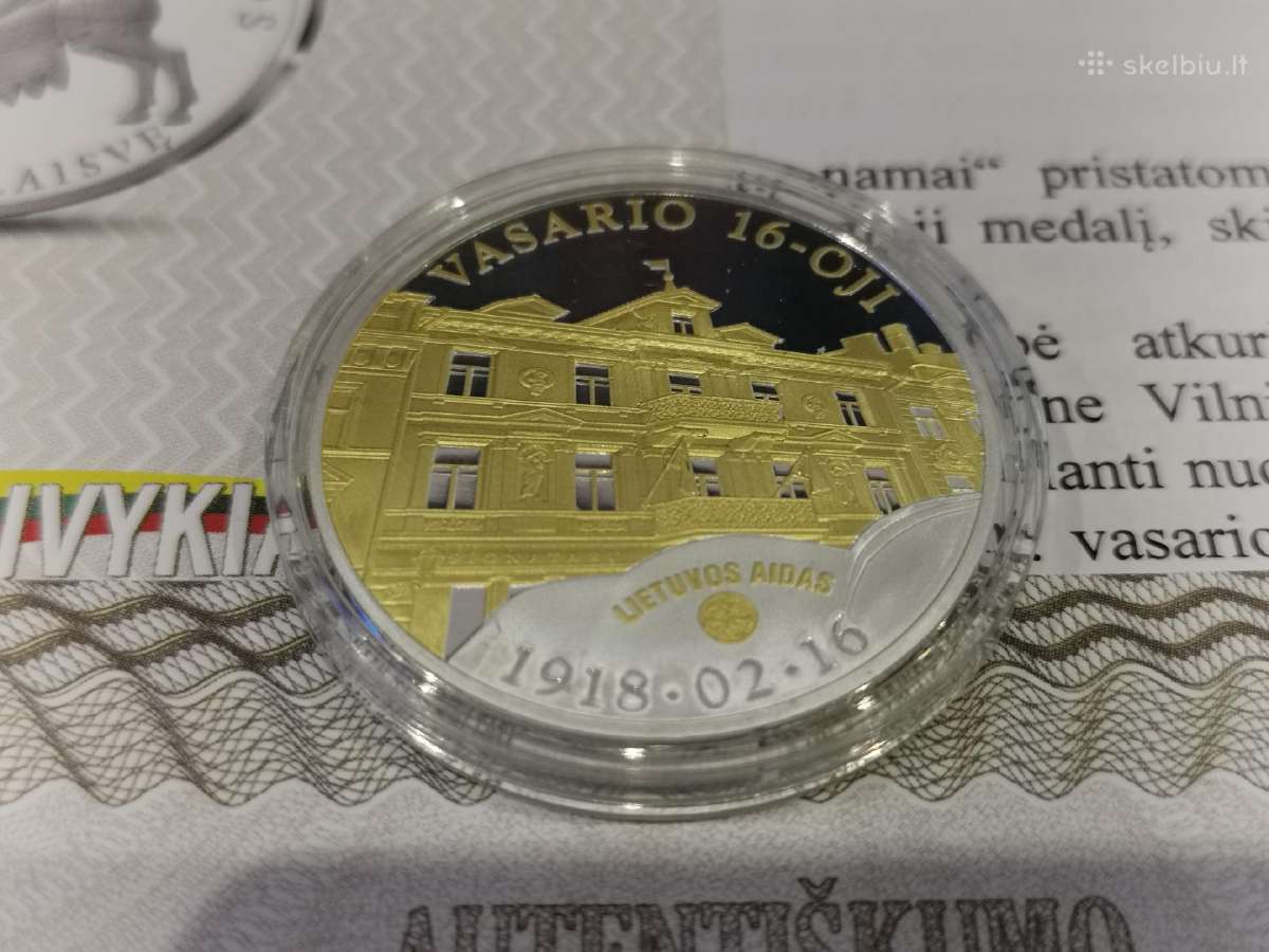 Medalis Vasario 16-oji - nuotraukos Nr. 2