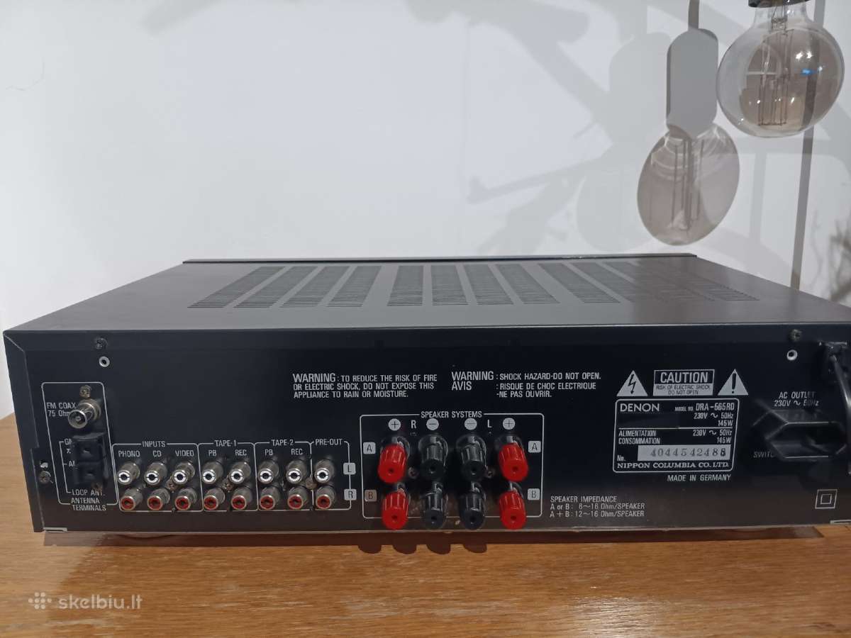 Denon , Pioneer , Sonab stiprintuvai, resyveriai. - nuotraukos Nr. 4