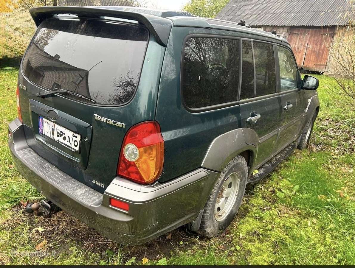 Dalimis Hyundai Terracan 2.9 110kw - nuotraukos Nr. 3
