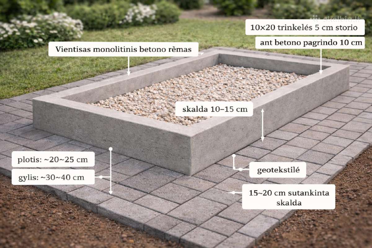 Kapaviečių restauravimas, naujiu įrengimas - nuotraukos Nr. 38