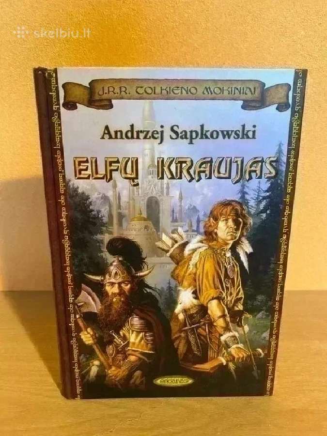 Knyga Andrzej Sapkowski Elfų kraujas