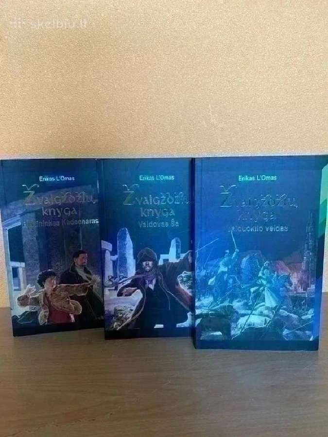 Erikas Lomas Žvaigždžių knyga trilogija 3 dalys