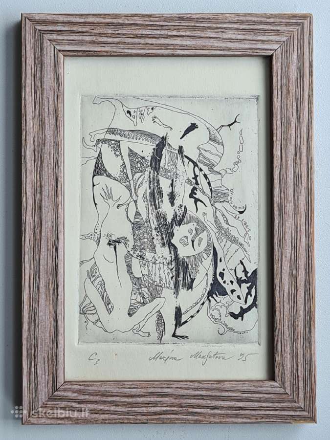 Marina Maksutova, Latvija. Grafika 1995