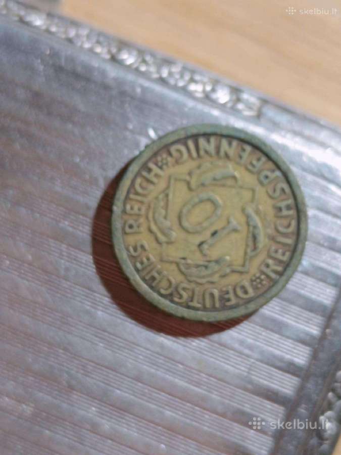 Tarpukario sidabrinis portsigaras, Varšuva 1934 m. - nuotraukos Nr. 5