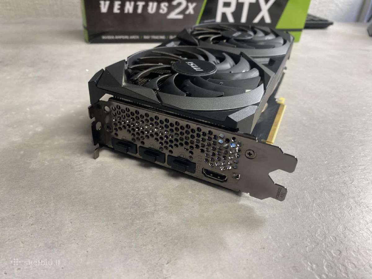 Msi Rtx 3070 Ventus 8gb - nuotraukos Nr. 5