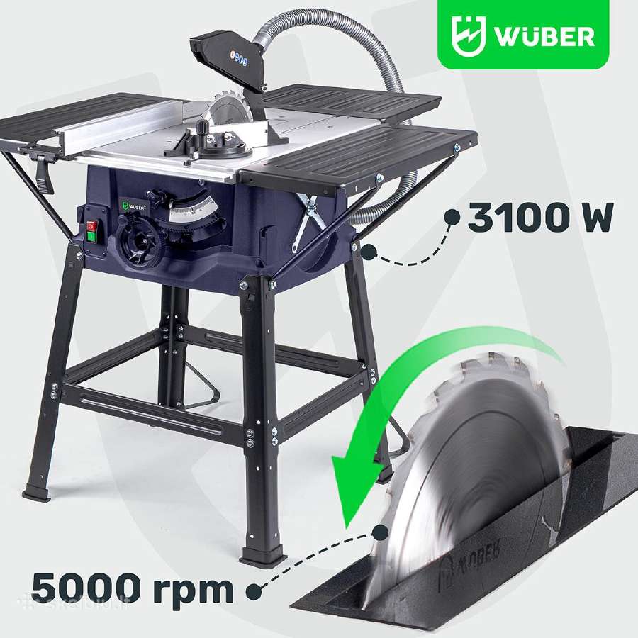 Medžio pjovimo staklės Wuber 3100 W - nuotraukos Nr. 4