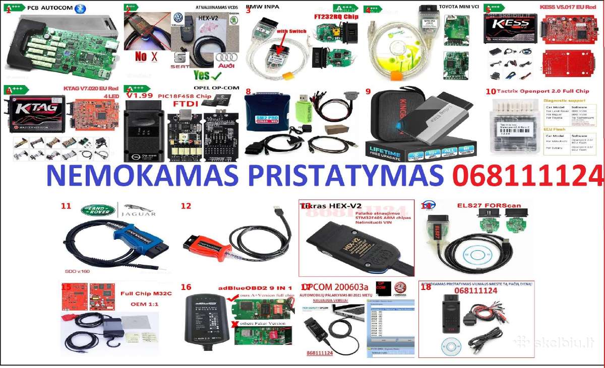 Ediag elite / Autocom universali diagnostikos įran - nuotraukos Nr. 4