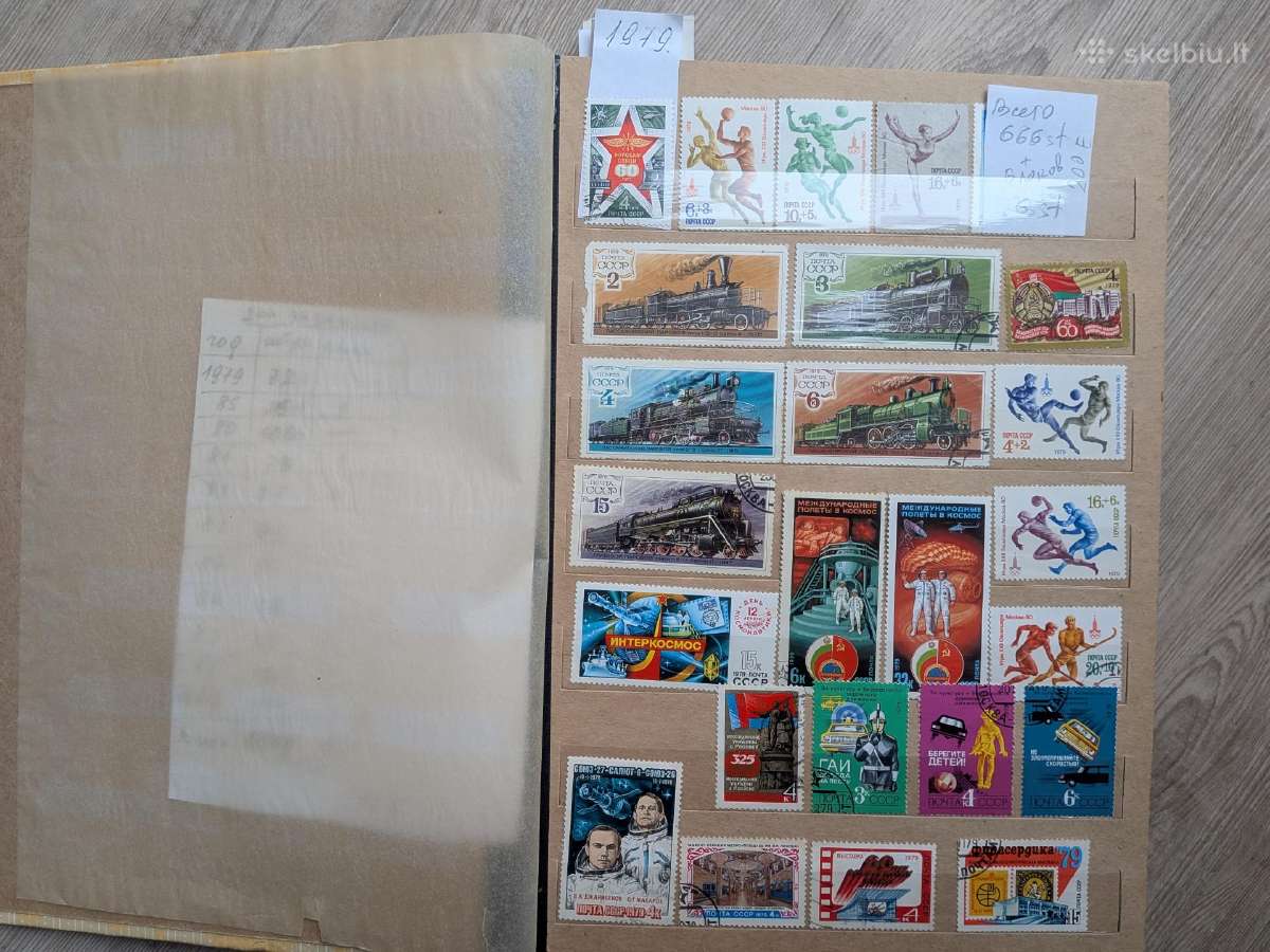 670vnt sovietinių pašo ženklų su albumu