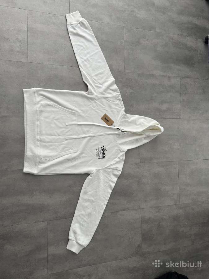 Stüssy baltas megztinis