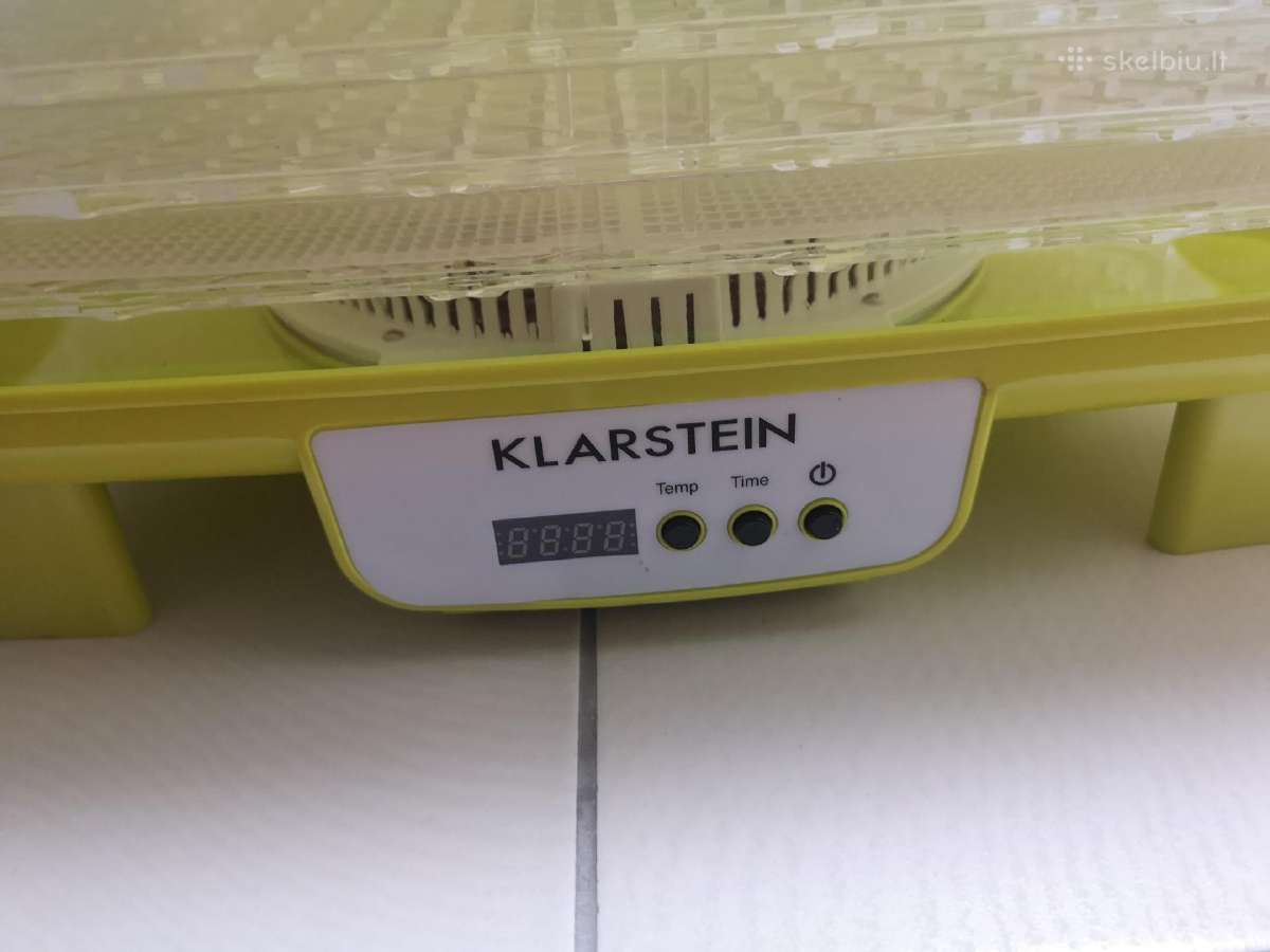 Klarstein vaisių/daržovių/grybų džiovyklė - nuotraukos Nr. 5