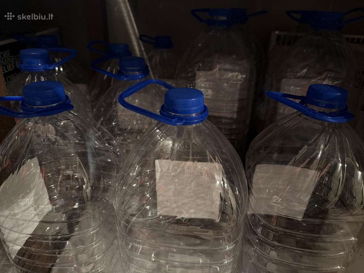 Plastikine tara 5 litru