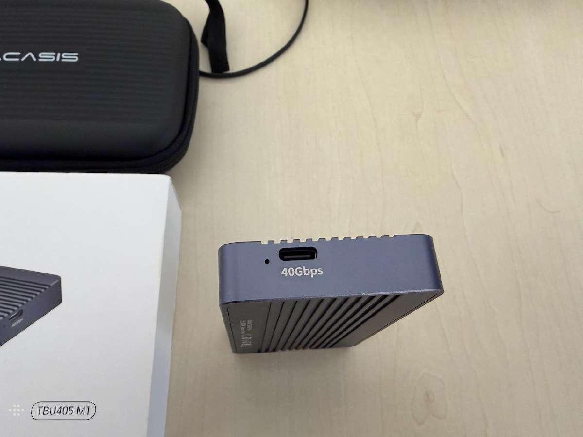 Acasis 40gbps Thunderbolt4/usb4 išorinė dėžutė - nuotraukos Nr. 3