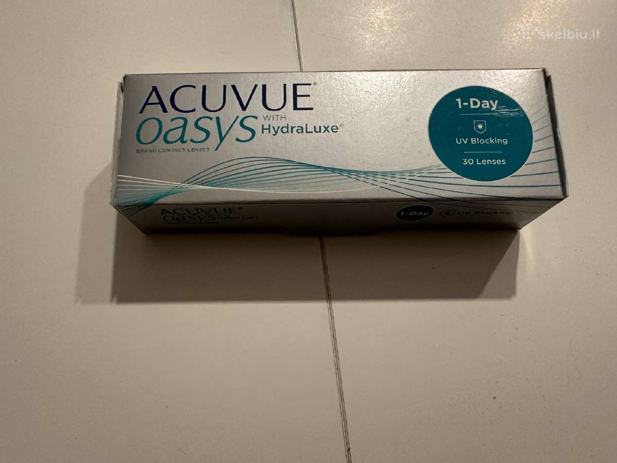 1-d contact lenses (akių lešiai) Acuvue oasys with