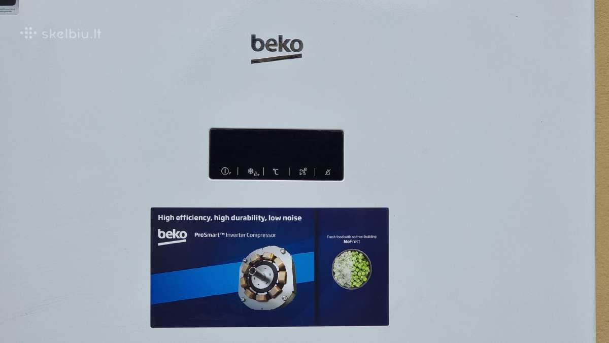 Naujas Beko Kfne44be55w, 70 cm +Garantija - nuotraukos Nr. 4