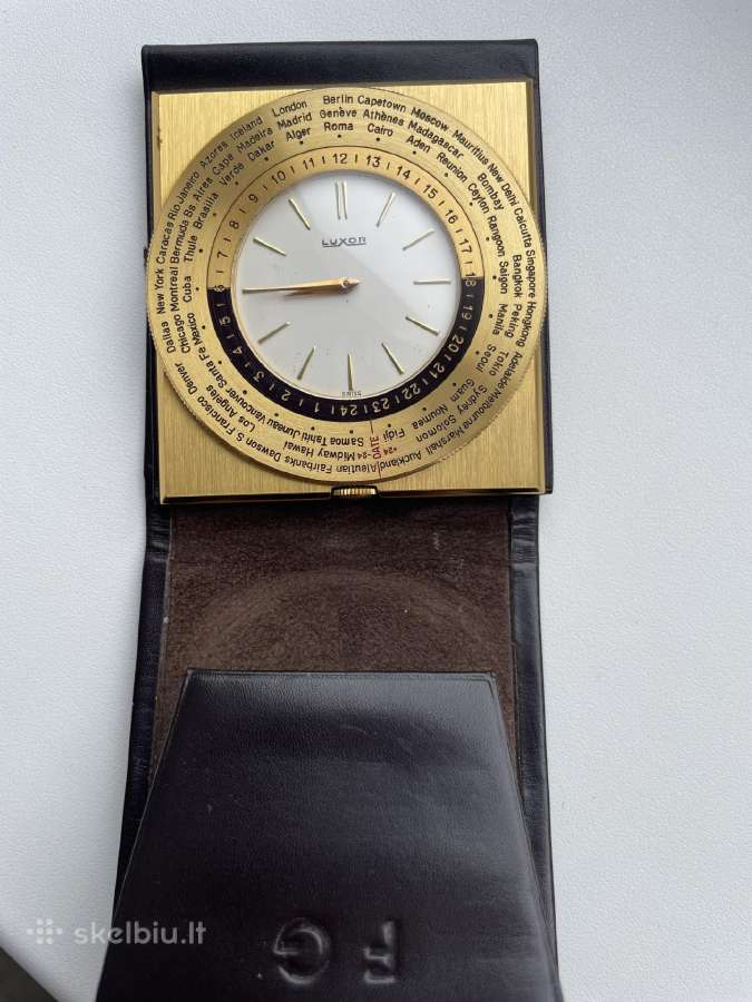Vintažinis 1960-70m.šveicariškas laikrodus Luxor