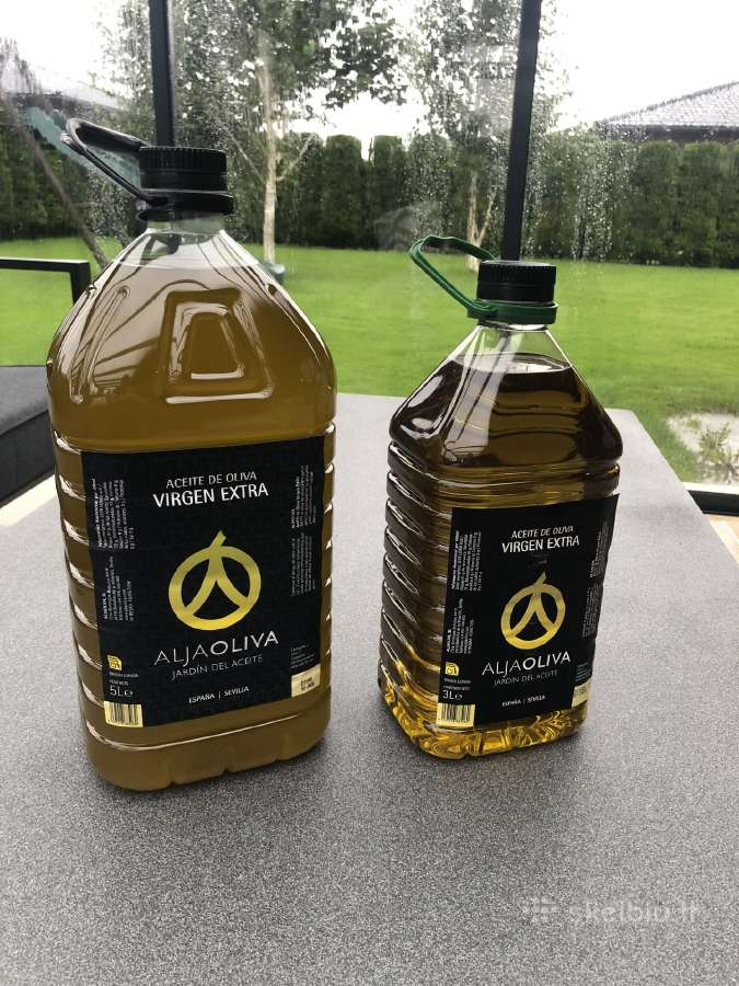 Ispaniškas Alyvuogių aliejus Virgen Extra, 5l
