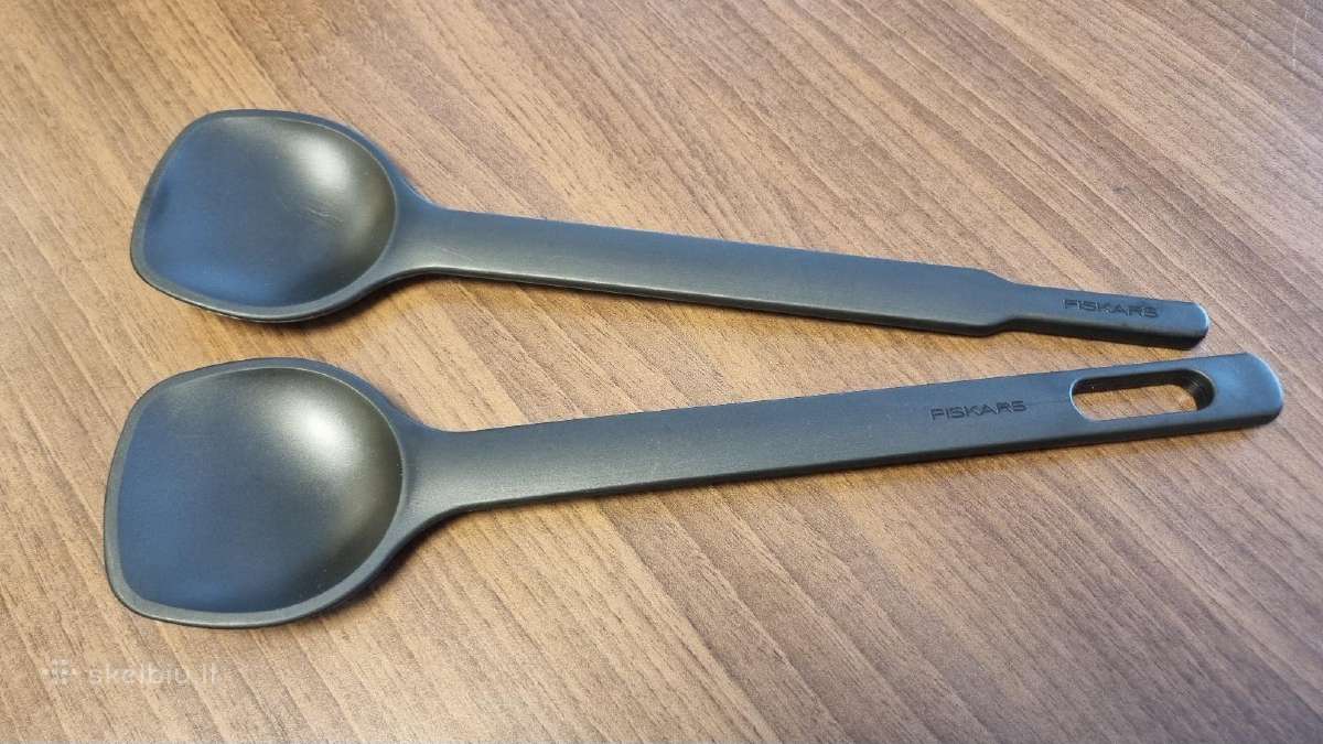 Salotų šaukštai / žnyplės Fiskars Ff - nuotraukos Nr. 4