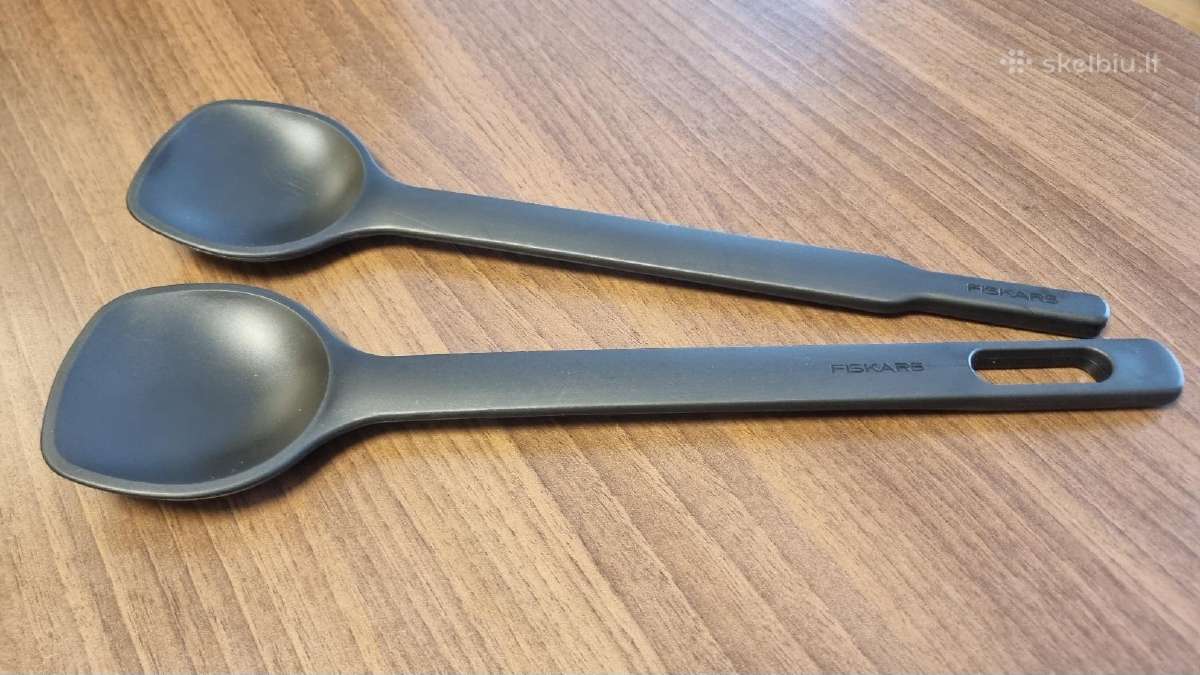 Salotų šaukštai / žnyplės Fiskars Ff - nuotraukos Nr. 7