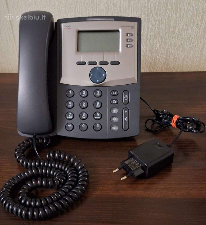 Ip telefonas "Cisco Spa 303" su 3 linijomis